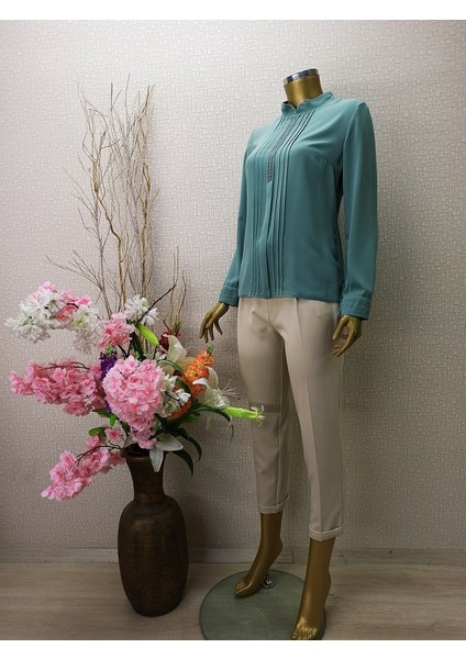 Qys 1044 Bsn Taşlı Gömlek #22-05# fırsatları