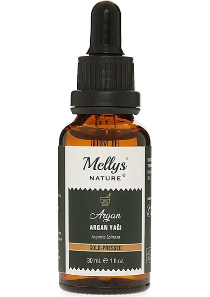 %100 Doğal Soğuk Sıkım Argan Yağı 30 ml