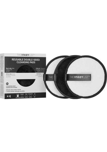 Reusable Cleansing Pads - Yeniden Kullanılabilir Makyaj Temizleme Pamukları 3 Adet