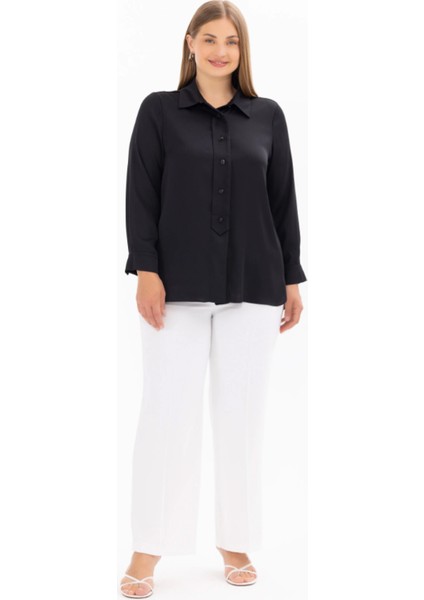 1001 Şık Gömlek 14242102201001 Şık Gömlek Qys Gömlek #┐24-07#