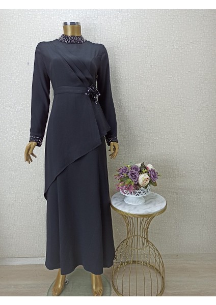 Qys Incili Elbise 4003 #22-06#