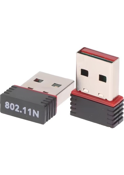 Super Wireless 802.11N Wi-Fi Adapter 150 Mbps – USB Tak-Çalıştır, Siyah modelleri