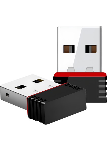 Super Wireless 802.11N Wi-Fi Adapter 150 Mbps – USB Tak-Çalıştır, Siyah
