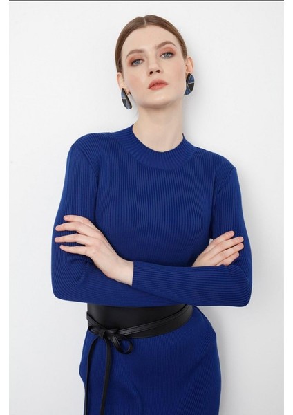 6809FTİLLİ Triko Kısa Elbise Qks Ahk #22-11# fiyatları