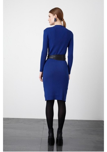 6809FTİLLİ Triko Kısa Elbise Qks Ahk #22-11# fırsatları