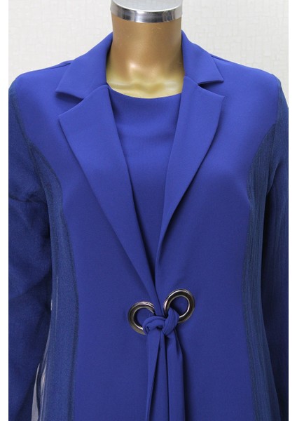 5001 Kuşgözü Bağlamalı Abaya #24-07# Qys Abaya modelleri