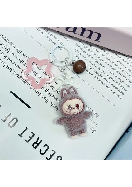Kawaii Labbubu Keychain Sırt Çantası Için Karikatür Anahtarlama Çift Cep Telefon Torbası Kolye Öğrencileri Key Ring Festive Hediye Saklığı: B8 (Yurt Dışından)