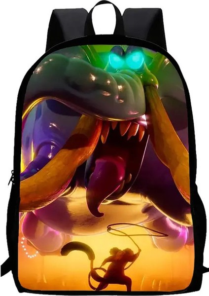 3pc-Set Zoopocalyps Ilköğretim ve Ortaokul Öğrencileri Okul Çantası Kızlar Karikatür Mochila Öğle Yemeği Çantası Renk: Okul Çantası (Yurt Dışından)