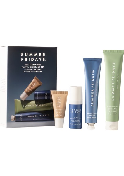 Özel Seyahat Bakım Seti - Nemlendirir + Rahatlatır 28 G + 50 ml + 10 ml + 5 G