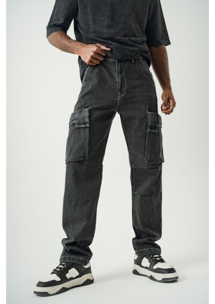 Füme Baggy Kargo Pantolon modelleri
