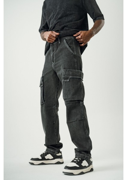 Füme Baggy Kargo Pantolon fırsatları