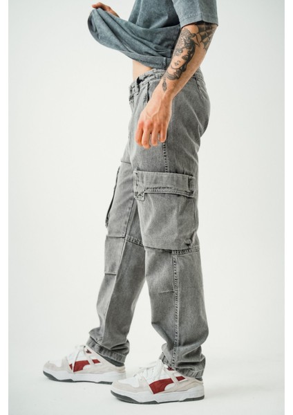 Gri Baggy Kargo Pantolon fiyatları