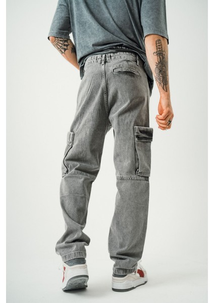 Gri Baggy Kargo Pantolon indirimleri
