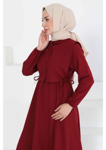 Ikili Elbise Takım Bordo - 27184 fiyatları