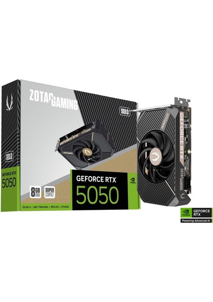 Geforce Rtx 5050 Gamıng Solo 8gb Gddr6 128BIT Dlss 4 Ekran Kartı