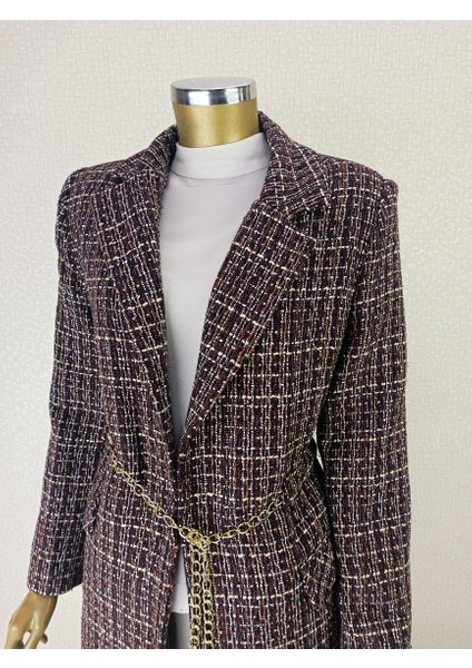 Zincir Detaylı Ceket 1965 Qks Ceket #22-12# modelleri