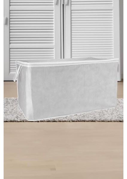 2’li Maksi Yastık Hurcu Seti, Yastık Yorgan Kıyafet Çamaşır Düzenleyici (70X40X40CM) 2 Adet modelleri