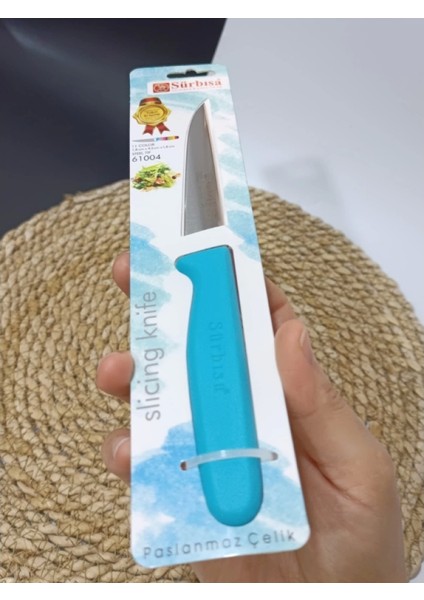 Sürbisa 61004 Sebze Bıçağı Turkuaz 1 Koli (12 Adet) fırsatları