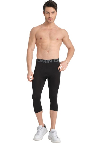 Basketbol Siyah Tayt 3/4 Tayt Antrenman Taytı Sporcu Taytı modelleri