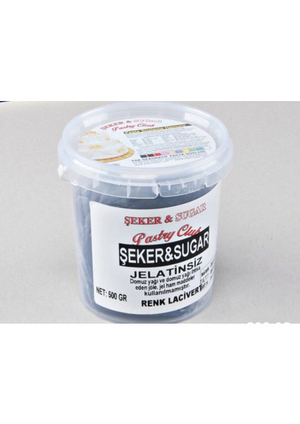 Şeker Hamuru Lacivert (500 G)