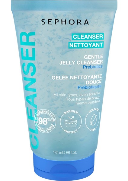 Nazik Temizleme Jeli - Yüz + Gözler 135 ml