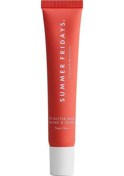 Lip Butter Balm - Parlaklık ve Nemlendirme Etkili Balm Poppy (15G)