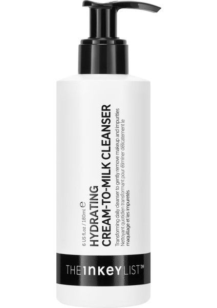 Hydrating Cream-To-Milk Cleanser - Nemlendirici Krem-Süt Temizleyici 180 ml