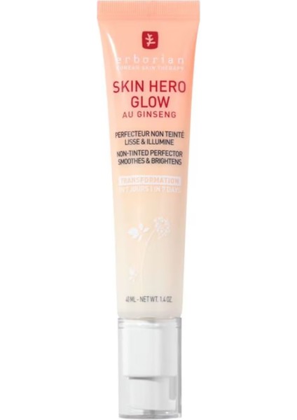 Skin Hero Glow - Renksiz Mükemmelleştirici + 7 Günlük Işıltı Artırıcı Bakım 15 ml