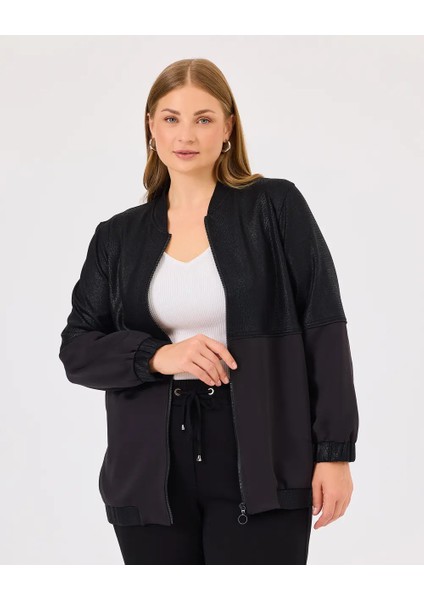 4002 Önden Fermuarlı Günlük Ceket Qks modelleri