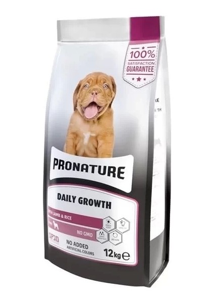 Pronature Daily Puppy Küçük Irk Kuzu Etli Yavru Köpek Maması 12 kg