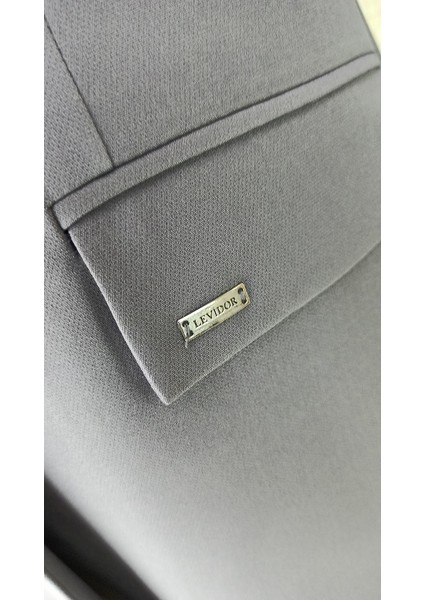 1001 Vatkalı Düğme Detaylı Kruvaze Kapama Ceket LVFW2351001 Ceket Qks #23-01# indirimleri