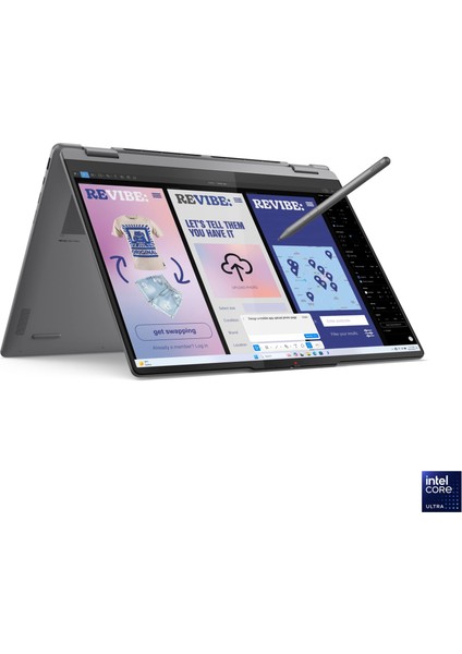 Yoga 7 2-In-1 16ILL10 Intel® Core™ Ultra 7 258V 32GB Ram 1tb SSD 16" Touch Freedos 83JT0018TR Dokunmatik Bilgisayar fiyatları