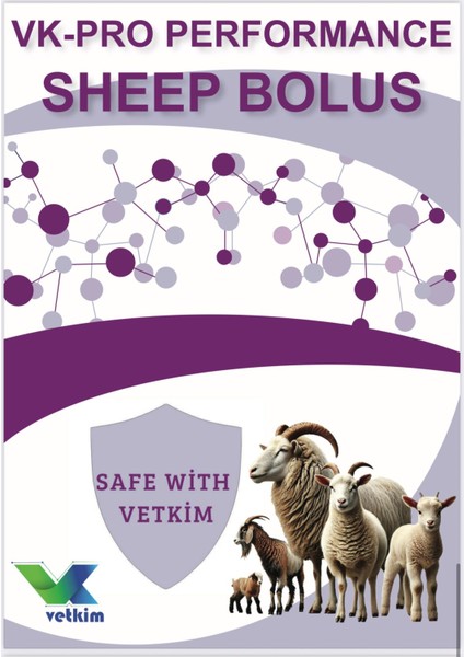 Vk-Pro Performance Sheep Bolus - 30 Adet 18 gr