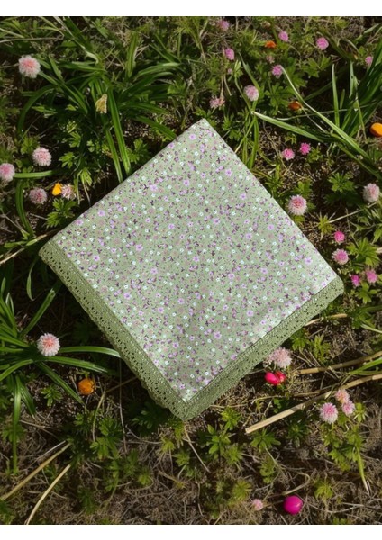 Çıtır Çiçek Desen Masa Örtüsü Piknik Örtüsü Sofra Bezi