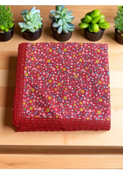 Çıtır Çiçek Desen Masa Örtüsü Piknik Örtüsü Sofra Bezi