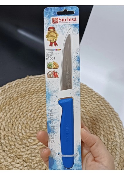 Sürbisa 61004 Sebze Bıçağı Koyu Mavi 1 Koli (12 Adet) indirimleri