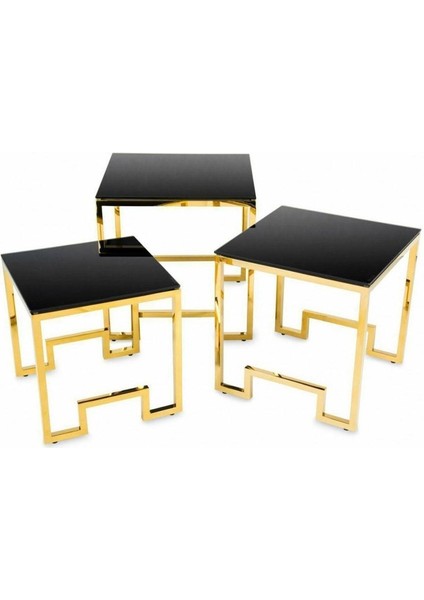 Foster Gold Metal Cam Yan Sehpa fiyatları