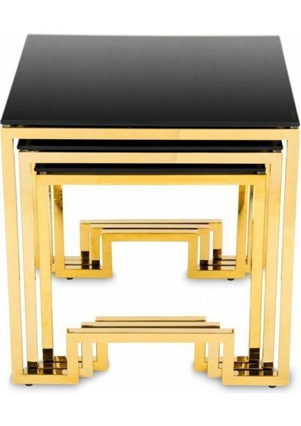 Foster Gold Metal Cam Yan Sehpa modelleri