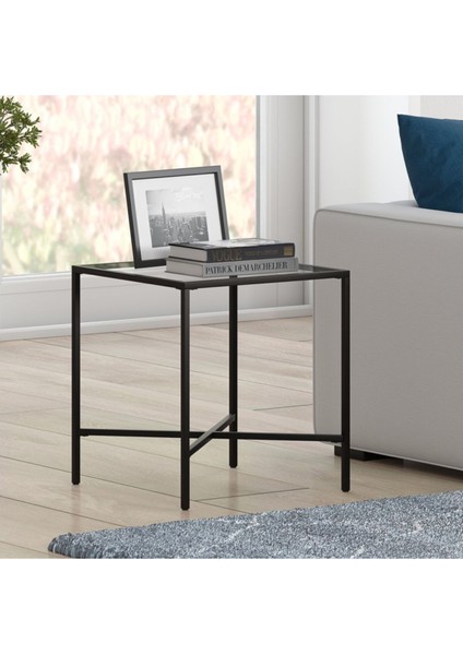 Ell Siyah Metal Cam Yan Sehpa fiyatları