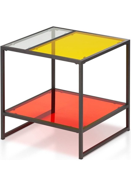 Denver Siyah Metal Yan Sehpa fiyatları