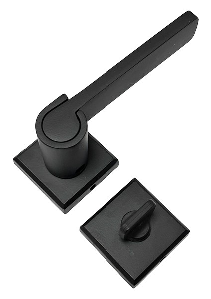 Leon Closeed Siyah Wc Kapı Kolu-Kolay Montaj, Iç Kapı Kolu, Modern Kapı Kolu (1 Takım) fırsatları