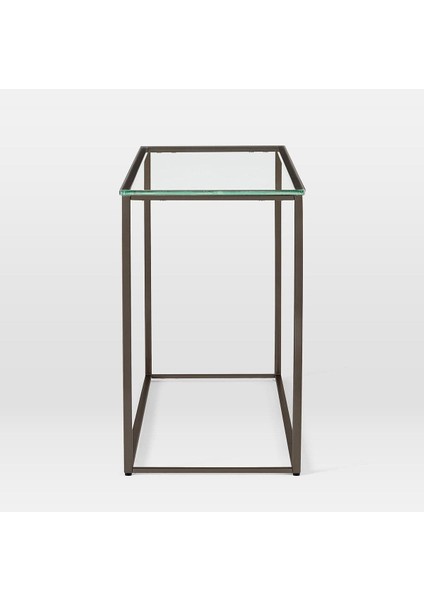 Sosa Siyah Metal Camlı Yan Sehpa modelleri