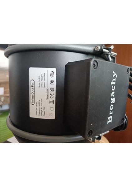 150 mm Ayarlanabilir Boru Vantilatörü, Egzoz Vantilatörü, 400/535 M³/saat, Boru Fan- Kiler- Garaj- Mutfak- Banyo- Sera Havalandırma ve Egzoz Fanı indirimleri