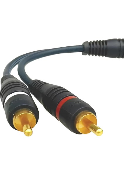 1 Dişi 2 Erkek Rca Anfi Kablosu 15 cm – Yüksek Kalite Ses Dağıtımı indirimleri