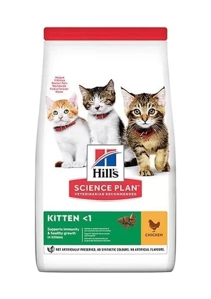 Hills Kitten Tavuklu Yavru Kedi Maması 1.5 kg