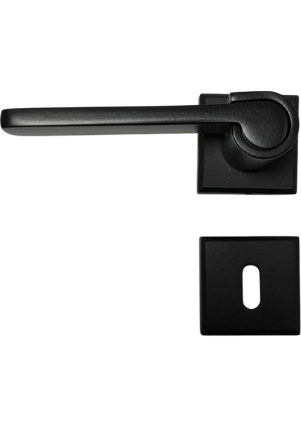 Leon Closeed Siyah Oda Kapı Kolu-Kolay Montaj, Iç Kapı Kolu, Modern Kapı Kolu (1 Takım) fiyatları