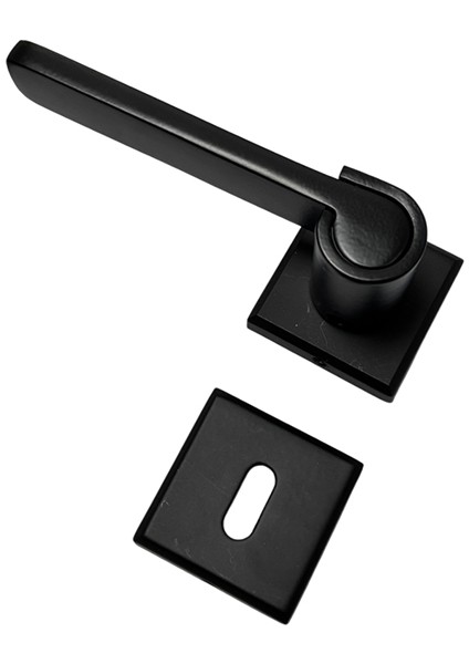 Leon Closeed Siyah Oda Kapı Kolu-Kolay Montaj, Iç Kapı Kolu, Modern Kapı Kolu (1 Takım) indirimleri