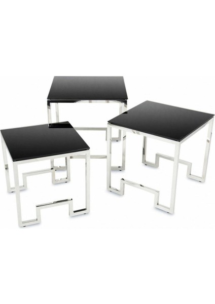 Foster Paslanmaz Metal Cam Yan Sehpa fiyatları