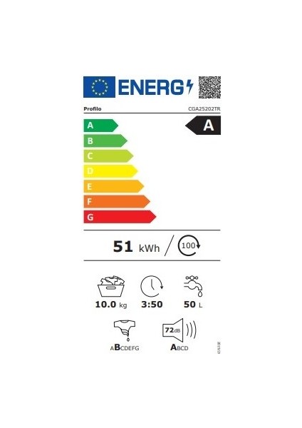 2 Li Set 10 kg 1200 Devir Çamaşır Makinesi CGA25202TR + 10 kg Isı Pompalı Kurutma Makinesi KM10610CTR
