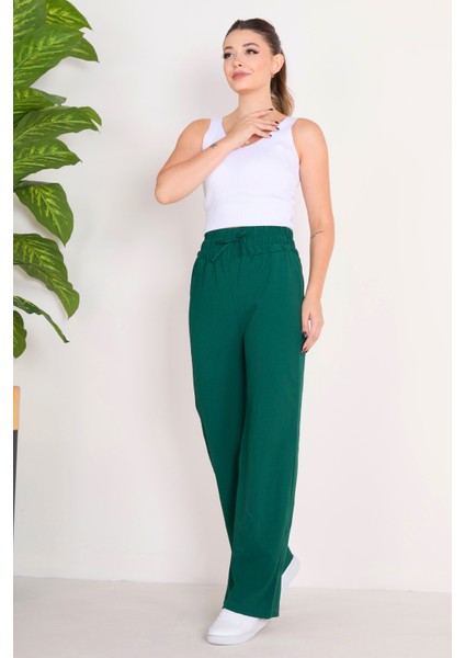 Beli Lastikli Pantolon Zümrüt - 27074 fiyatları